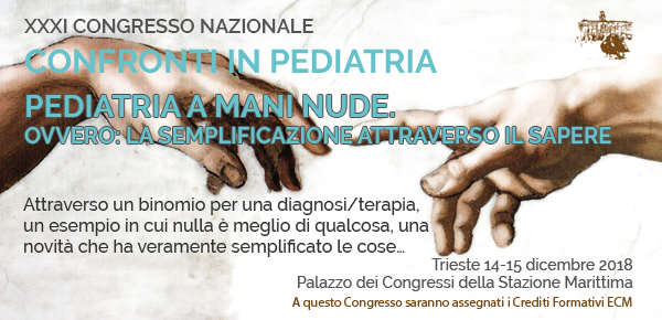 XXXI Congresso Confronti in Pediatria