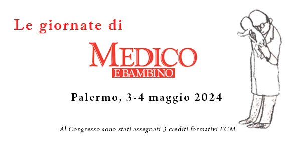 Le Giornate di Medico e Bambino.                                                       
Ci sono ancora pochi posti disponibili con iscrizione diretta in sede congressuale