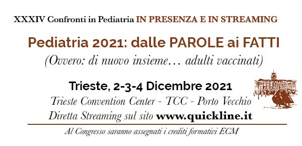 XXXIV Congresso Nazionale Confronti in Pediatria