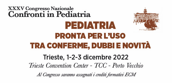 XXXV CONFRONTI IN PEDIATRIA